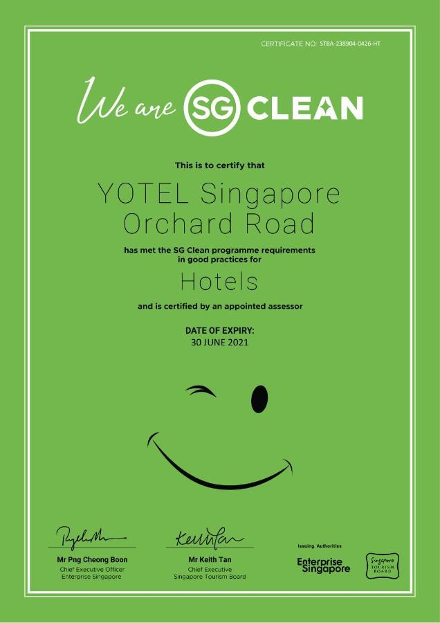 Yotel Singapore Orchard Road Exteriér fotografie